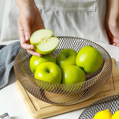Lora Wire Mesh Fruit Basket