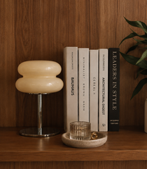 Murano glass macaron table lamp