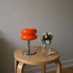 Murano glass macaron table lamp