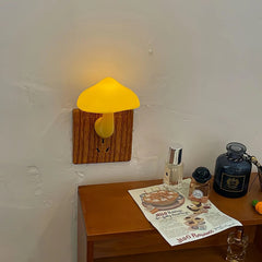 Mushroom-shaped night light