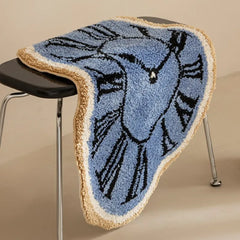 Infinity Clock Bath Mat