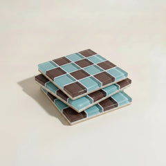 Pixel Vintage Tile Coasters-Letifly Lights and Decor