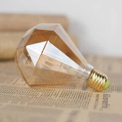 Vintage Edison Led Bulb G95 Dimaond 4W Led Filament 2700Kelvin Warmth Glow Specialty Decorative Light Bulb 110V 220V-Letifly Lights and Decor
