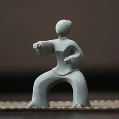 Taiji Flow Stone Figurines