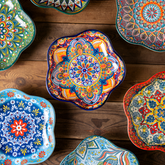 Mirelle Petal Deep Plates