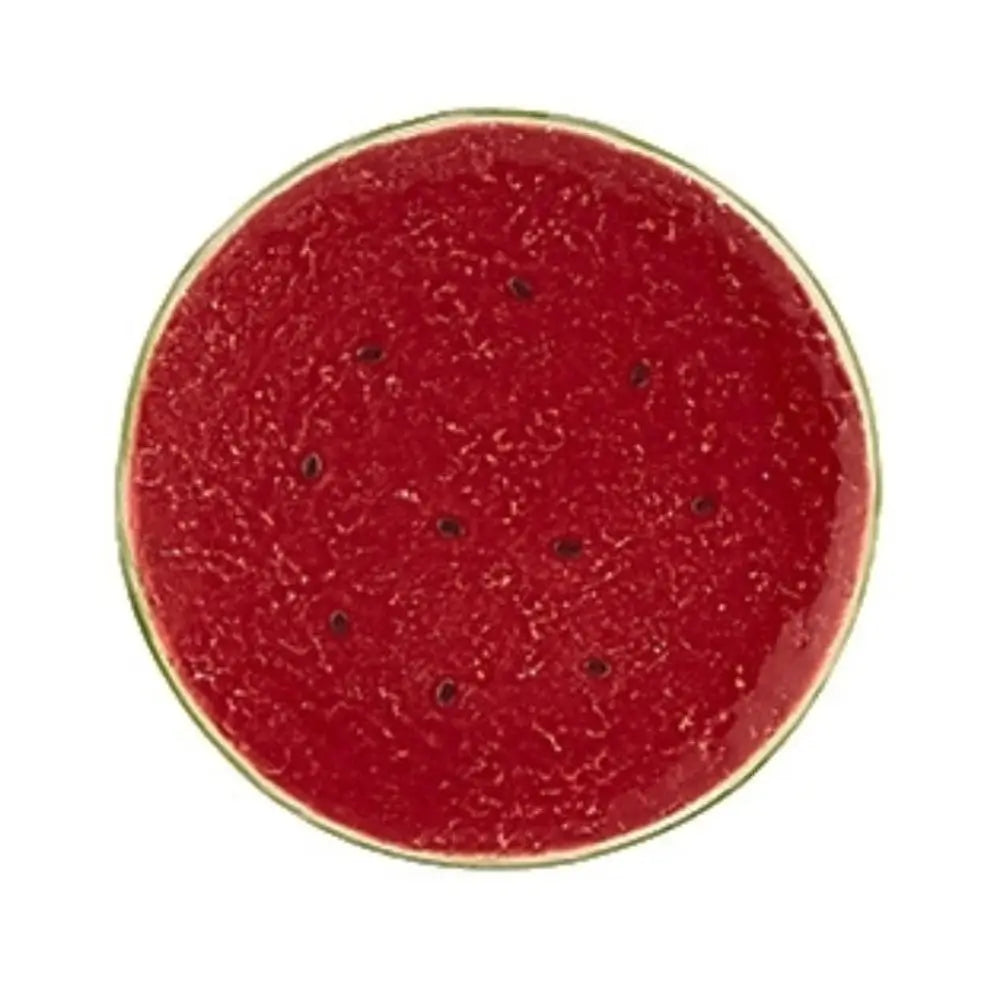 Bordallo Pinheiro Watermelon plate 21 cm - 8.26 in - Buy now on ShopDecor - Discover the best products by BORDALLO PINHEIRO design