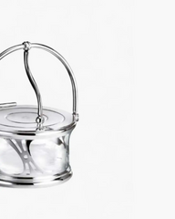 Broggi Classica grated cheese bowl silver plated nickel - Buy now on ShopDecor - Discover the best products by BROGGI design