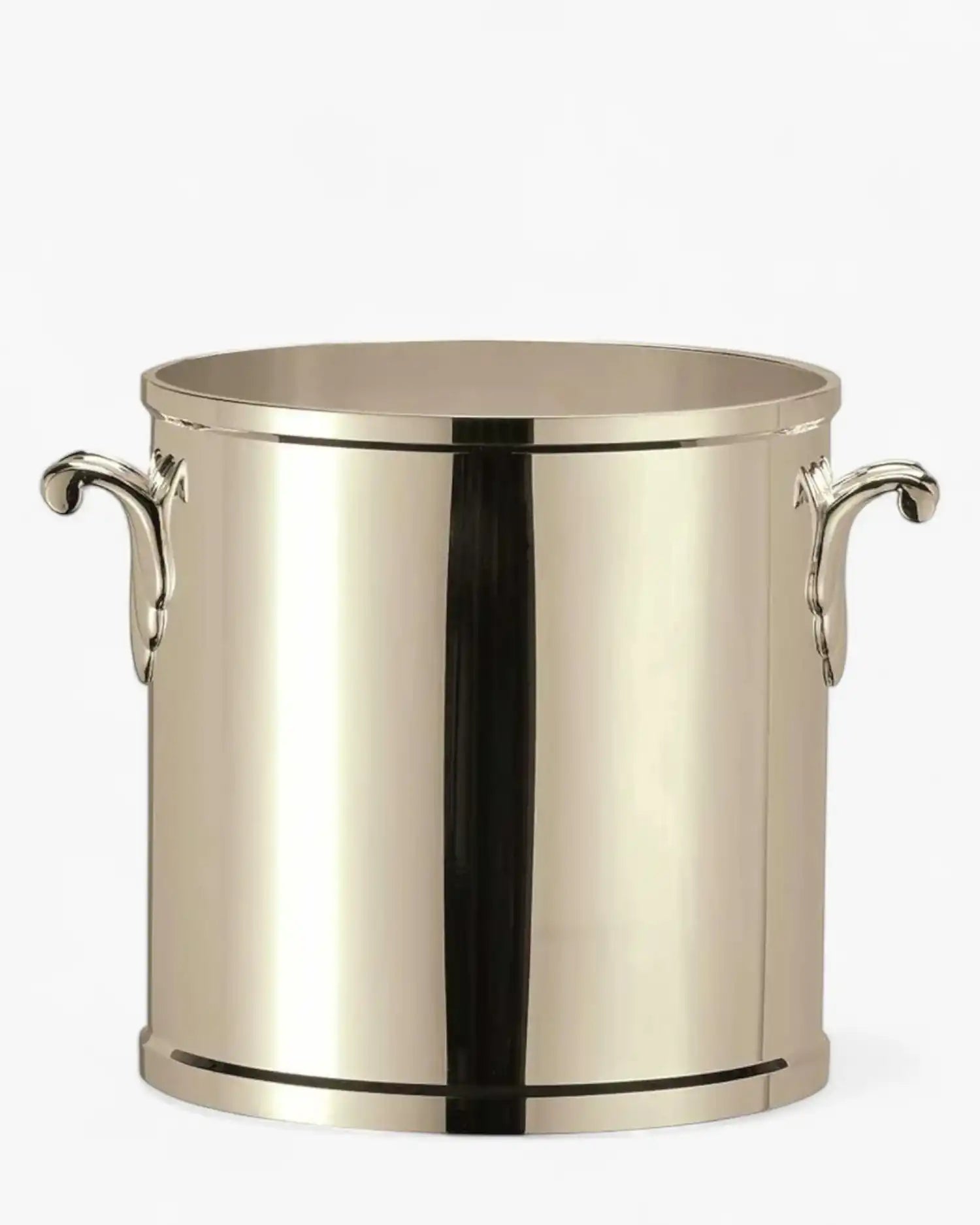 Broggi Classica oval sparkling wine bucket 2 bottles silver plated nickel - Buy now on ShopDecor - Discover the best products by BROGGI design
