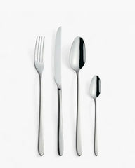 Broggi Gaia set 24 cutlery polished steel - Buy now on ShopDecor - Discover the best products by BROGGI design