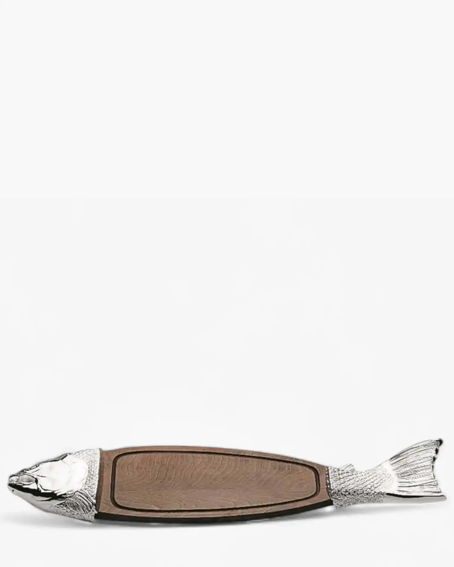 Broggi Iseo salmon plate 87x19 cm. polished steel - Buy now on ShopDecor - Discover the best products by BROGGI design