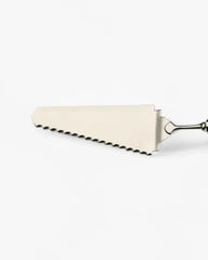 Broggi Serbelloni serrated cake shovel silver plated nickel - Buy now on ShopDecor - Discover the best products by BROGGI design