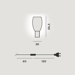 Foscarini Buds 1 table lamp in blown glass - Buy now on ShopDecor - Discover the best products by FOSCARINI design