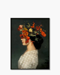 Ibride Portrait Collector Garance M print 56x74 cm - 22x29 in - Buy now on ShopDecor - Discover the best products by IBRIDE design