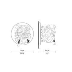 Karman Amsterdam wall lamp bulldog in ceramic - Buy now on ShopDecor - Discover the best products by KARMAN design