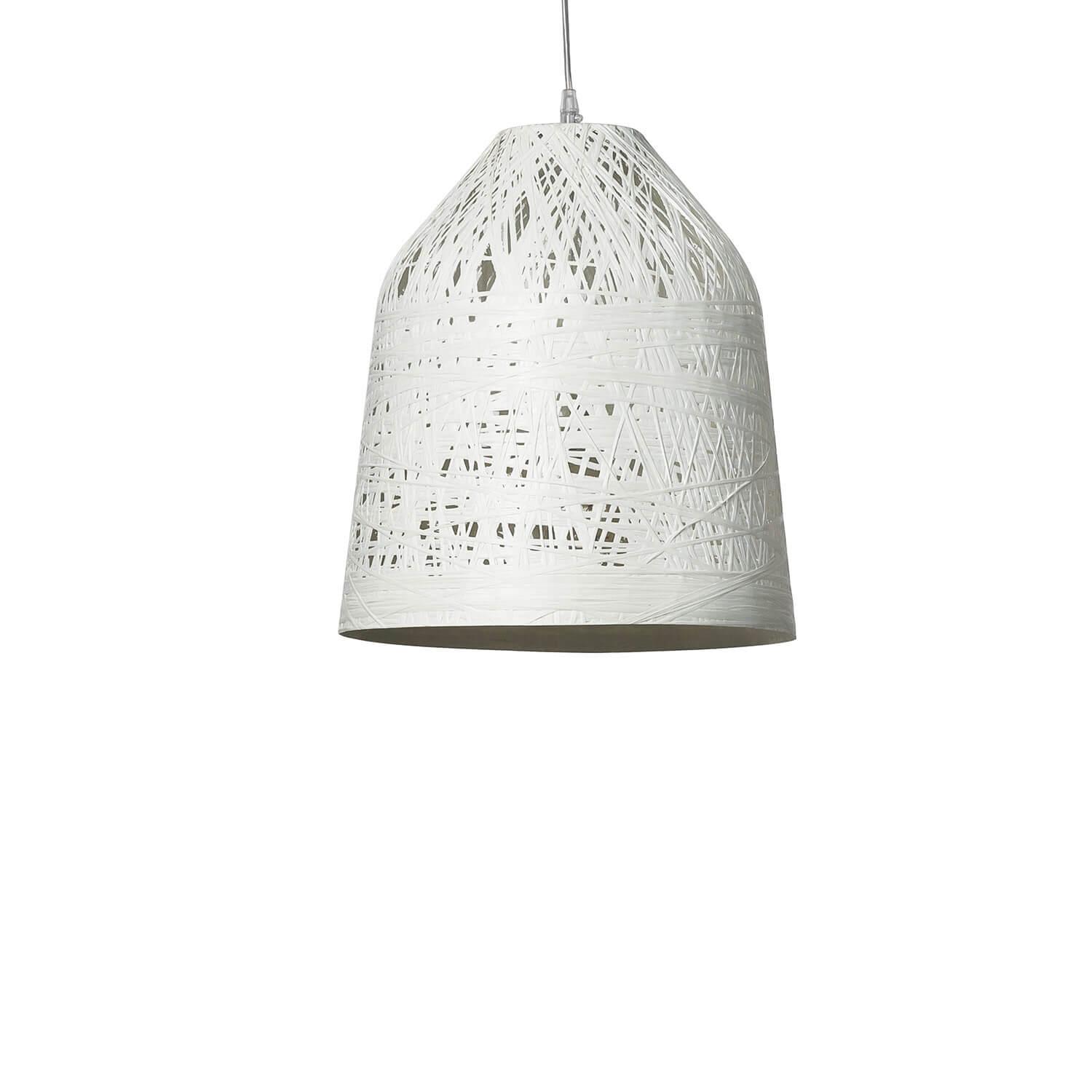 Karman Black Out suspension lamp diam. 50 cm. with fiberglass lampshade Default Title - Buy now on ShopDecor - Discover the best products by KARMAN design