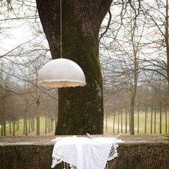 Karman Plancton suspension lamp with white lampshade diam. 45 cm. - Buy now on ShopDecor - Discover the best products by KARMAN design