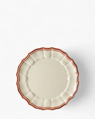 Mario Luca Giusti Eva dinner plate diam. 27 cm. - 10.63 in. Red - Buy now on ShopDecor - Discover the best products by MARIO LUCA GIUSTI design