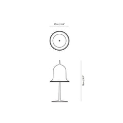 Moooi Lolita table lamp with lampshade by Nika Zupanc - Buy now on ShopDecor - Discover the best products by MOOOI design