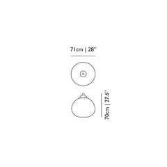 Moooi Non Random D71 LED suspension lamp aluminium - Buy now on ShopDecor - Discover the best products by MOOOI design