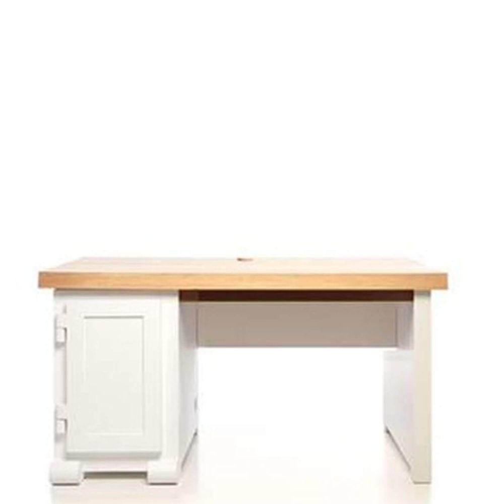 Moooi Paper Desk 140 with cabinet on the right wood and white paper - Buy now on ShopDecor - Discover the best products by MOOOI design