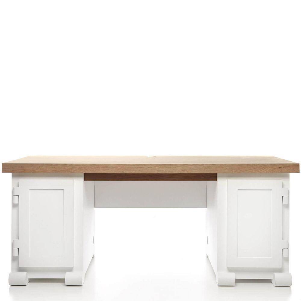 Moooi Paper Desk 180 wood and white paper - Buy now on ShopDecor - Discover the best products by MOOOI design