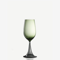 Nason Moretti Mille e Una Notte riesling wine chalice green and grey - Buy now on ShopDecor - Discover the best products by NASON MORETTI design