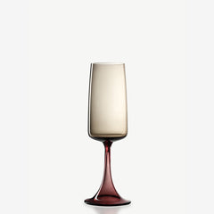 Nason Moretti Mille e Una Notte chardonnay wine chalice brown and violet - Buy now on ShopDecor - Discover the best products by NASON MORETTI design