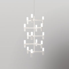 Nemo Lighting Crown Multi pendant lamp White - Buy now on ShopDecor - Discover the best products by NEMO CASSINA LIGHTING design