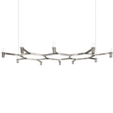 Nemo Lighting Crown Plana pendant lamp polished - Buy now on ShopDecor - Discover the best products by NEMO CASSINA LIGHTING design