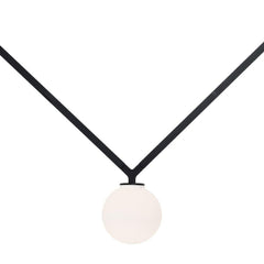 Nemo Lighting Dabliu Globe LED suspension lamp black - Buy now on ShopDecor - Discover the best products by NEMO CASSINA LIGHTING design