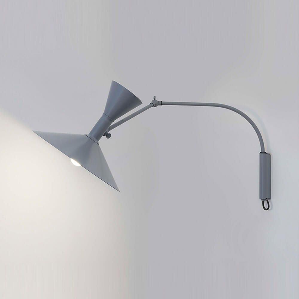 Nemo Lighting Lampe de Marseille Mini wall lamp matt grey - Buy now on ShopDecor - Discover the best products by NEMO CASSINA LIGHTING design