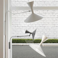 Nemo Lighting Lampe de Marseille Mini wall lamp matt grey - Buy now on ShopDecor - Discover the best products by NEMO CASSINA LIGHTING design