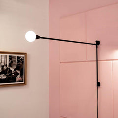 Nemo Lighting Potence Pivotante Mini wall lamp black - Buy now on ShopDecor - Discover the best products by NEMO CASSINA LIGHTING design