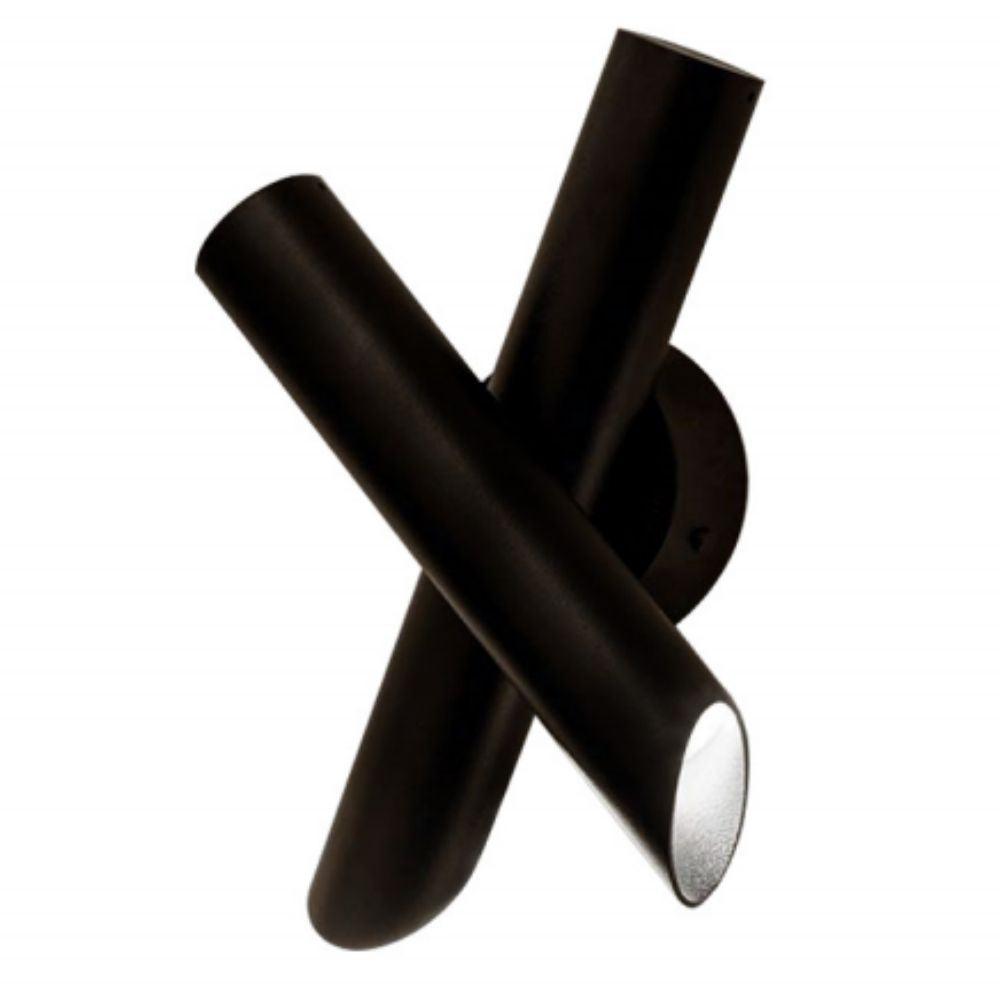 Nemo Lighting Tubes 2 LED wall lamp black - Buy now on ShopDecor - Discover the best products by NEMO CASSINA LIGHTING design