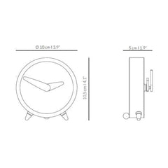 Nomon Atomo table clock - Buy now on ShopDecor - Discover the best products by NOMON design