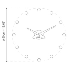 Nomon Rodòn Mini L wall clock made of wood - Buy now on ShopDecor - Discover the best products by NOMON design