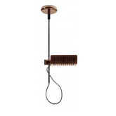 OLuce Colombo 885 LED suspension lamp bronze/black - Buy now on ShopDecor - Discover the best products by OLUCE design
