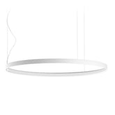 Panzeri Zero Round suspension lamp LED diam. 100 cm Panzeri White - Buy now on ShopDecor - Discover the best products by PANZERI design