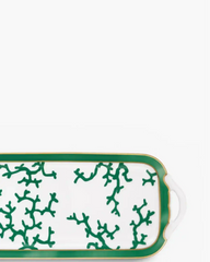 Raynaud Cristobal long cake serving plate in Limoges porcelain - Buy now on ShopDecor - Discover the best products by RAYNAUD design