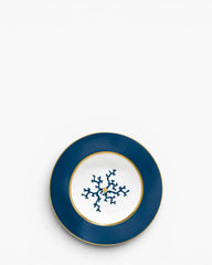 Raynaud Cristobal rim deep plate in Limoges porcelain Marine Blue Cristobal ∅ 21 cm - Buy now on ShopDecor - Discover the best products by RAYNAUD design