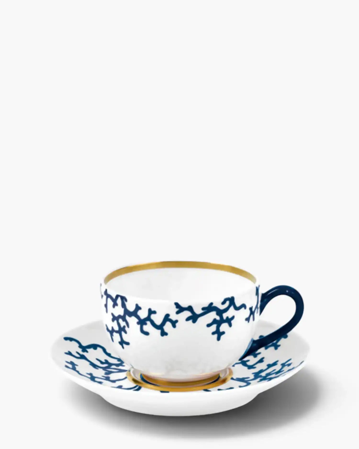 Raynaud Cristobal tea cup with saucer in Limoges porcelain Marine Blue Cristobal 25 cl - Buy now on ShopDecor - Discover the best products by RAYNAUD design
