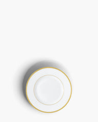 Raynaud Fontainebleau rim dinner plate in Limoges porcelain Gold ∅ 16 cm - Buy now on ShopDecor - Discover the best products by RAYNAUD design