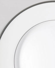 Raynaud Fontainebleau rim presentation plate in Limoges porcelain - Buy now on ShopDecor - Discover the best products by RAYNAUD design