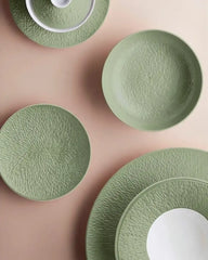 Raynaud Minéral deep plate in Limoges porcelain with coloured decoration - Buy now on ShopDecor - Discover the best products by RAYNAUD design