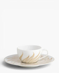 Raynaud Phénix coffee cup with saucer in Limoges porcelain with gold decoration Moka - Buy now on ShopDecor - Discover the best products by RAYNAUD design