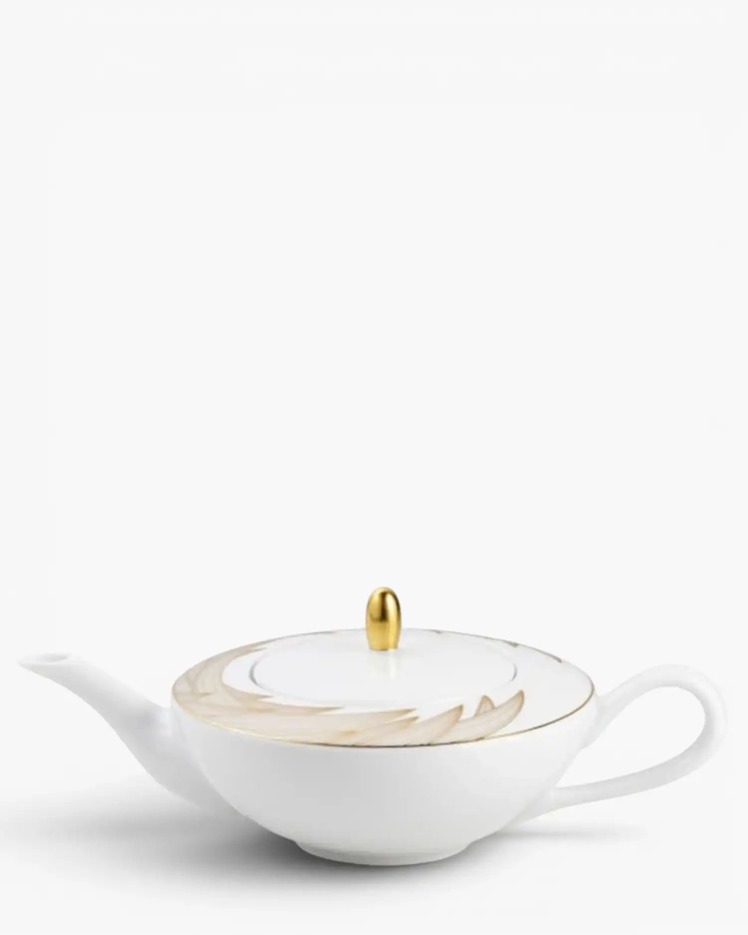 Raynaud Phénix teapot in Limoges porcelain with gold decoration 40 cl - Buy now on ShopDecor - Discover the best products by RAYNAUD design