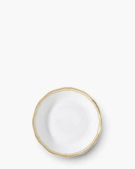 Raynaud Polka deep plate in Limoges porcelain Gold ∅ 19 cm - Buy now on ShopDecor - Discover the best products by RAYNAUD design
