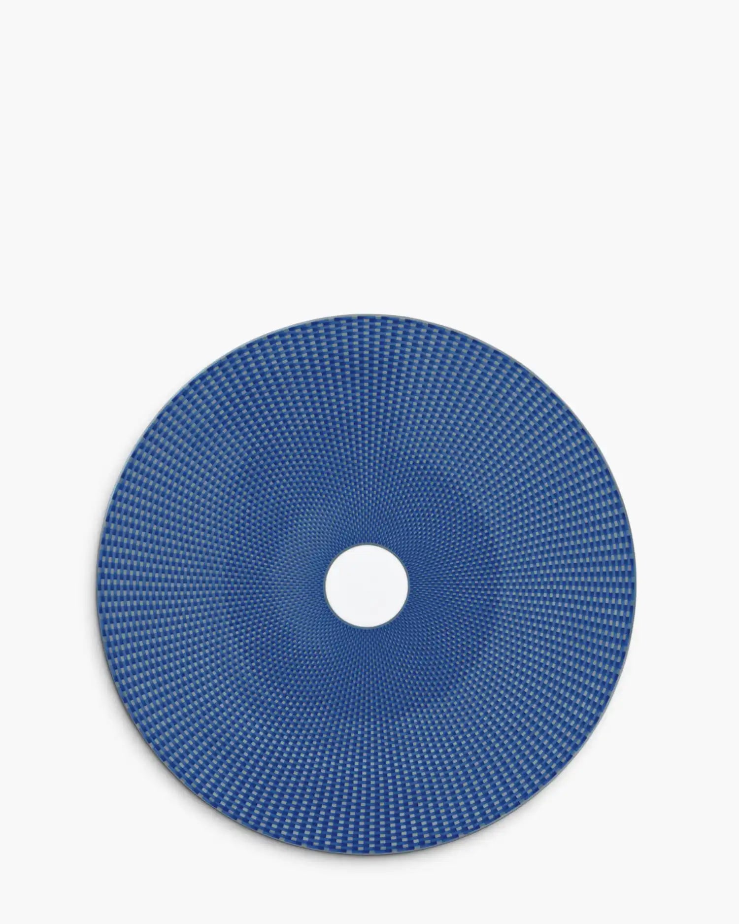Raynaud Trésor coupe presentation plate in Limoges porcelain with coloured decoration Blue Trésor ∅ 32 cm - Buy now on ShopDecor - Discover the best products by RAYNAUD design