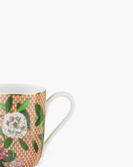 Raynaud Trésor Fleuri mug in Limoges porcelain with coloured decoration - Buy now on ShopDecor - Discover the best products by RAYNAUD design