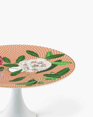 Raynaud Trésor Fleuri petit four stand with gift box in Limoges porcelain with coloured decoration - Buy now on ShopDecor - Discover the best products by RAYNAUD design